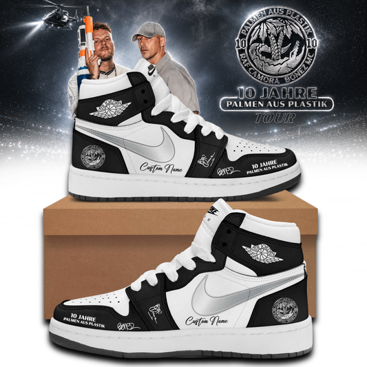 __RAF Camora &amp; Bonez MC "10 Jahre Palmen aus Plastik Tour" . Limited Edition Signature Shoes