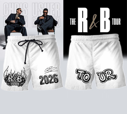 Official Chris Brown R&B Tour Signed Jersey