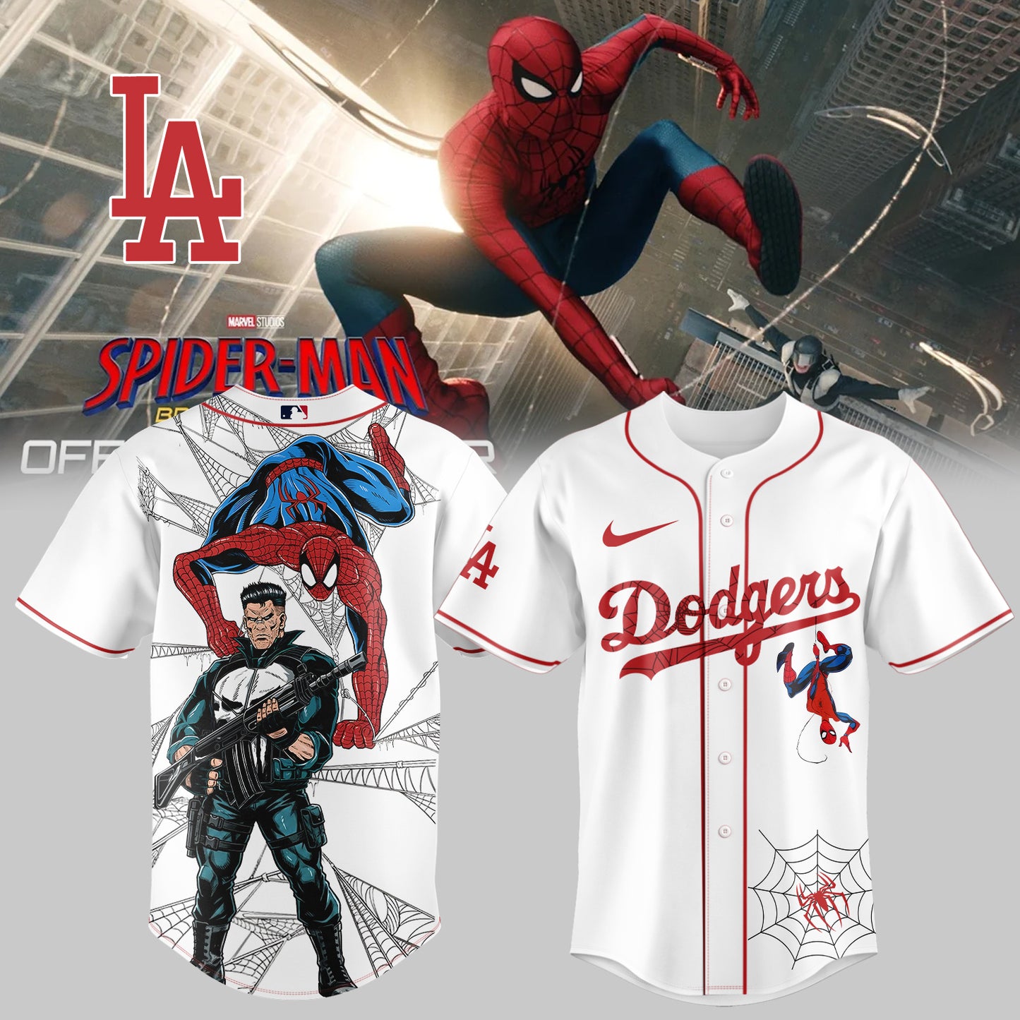 MLB ALL TEAM x Spider Man: Brand New Day Jersey