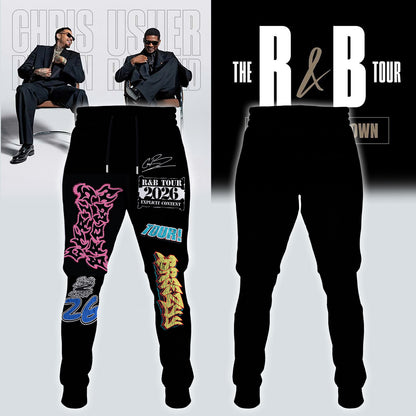 Official Chris Brown R&B Tour Signed Tshirt
