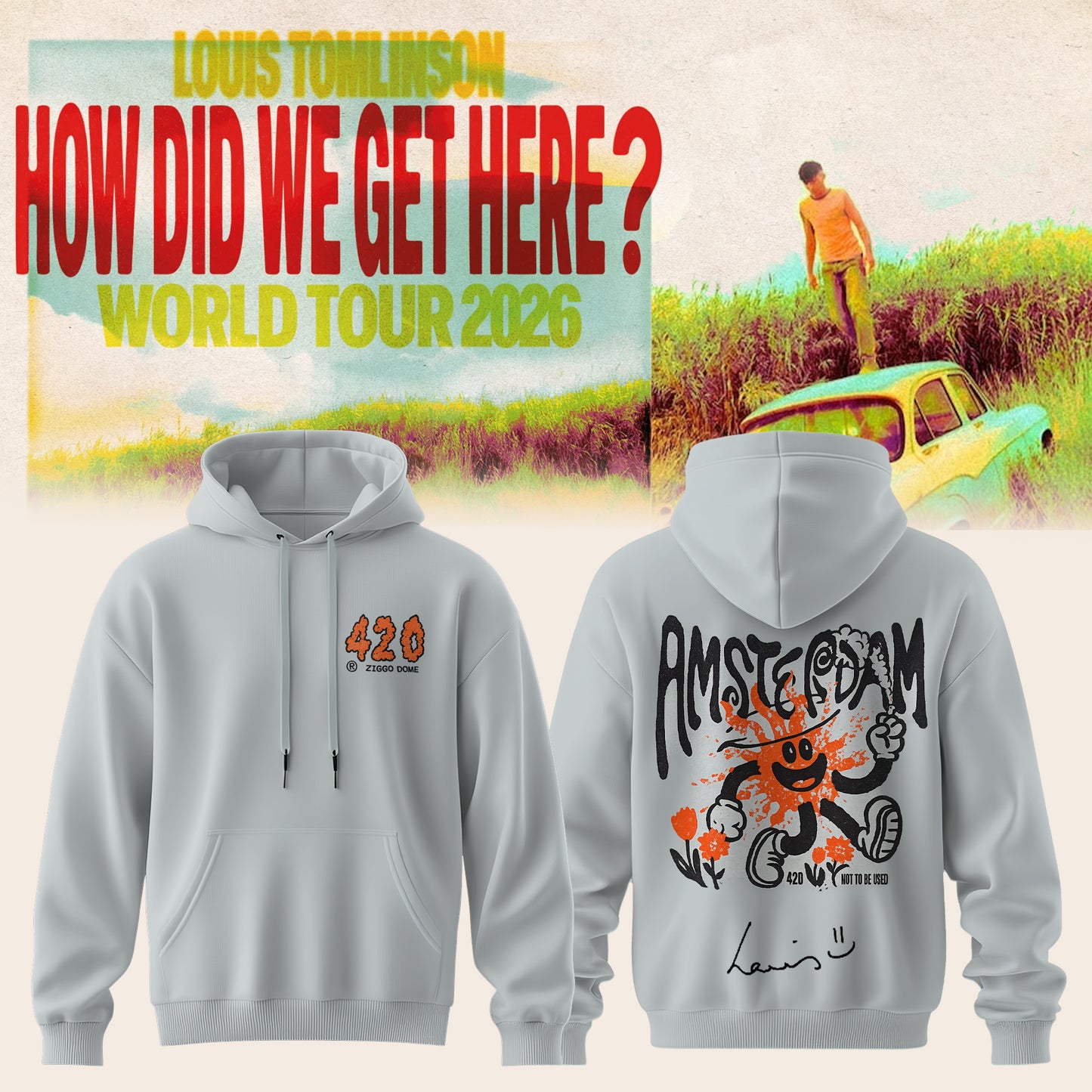 LOUIS How Did We Get Here? Tour Hoodie