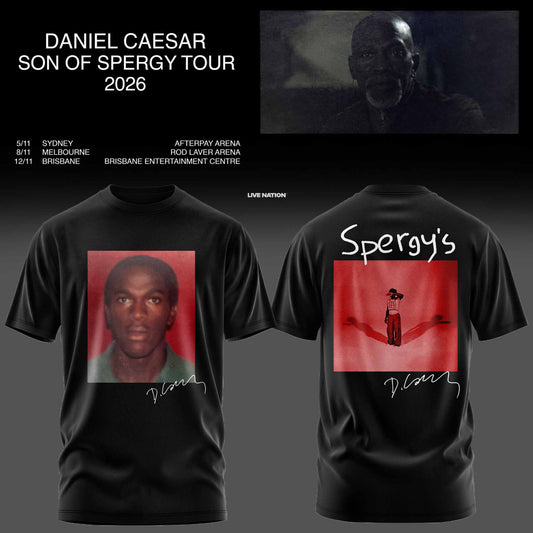 .DANIEL CAESAR – SON OF SPERGY TOUR 2026 TEE