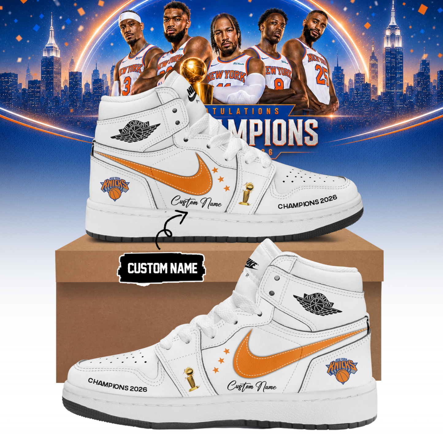 New York Knicks Champions Shoes
