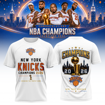 New York Knicks Champions shirt