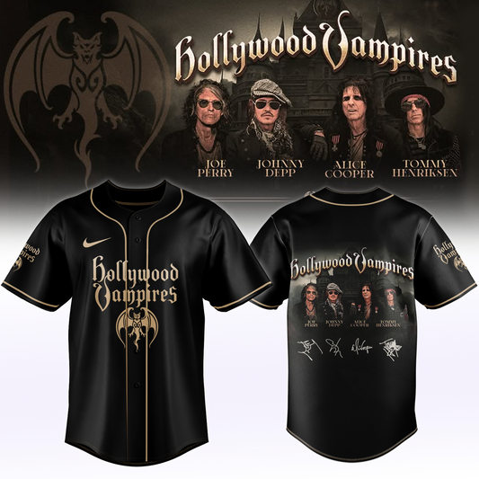 ,,,.Hollywood Vampires World Tour 2026 Signed – Jersey