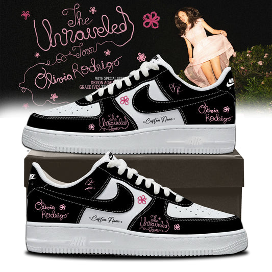 Olivia Rodrigo The Unraveled Tour signed Shoes 2