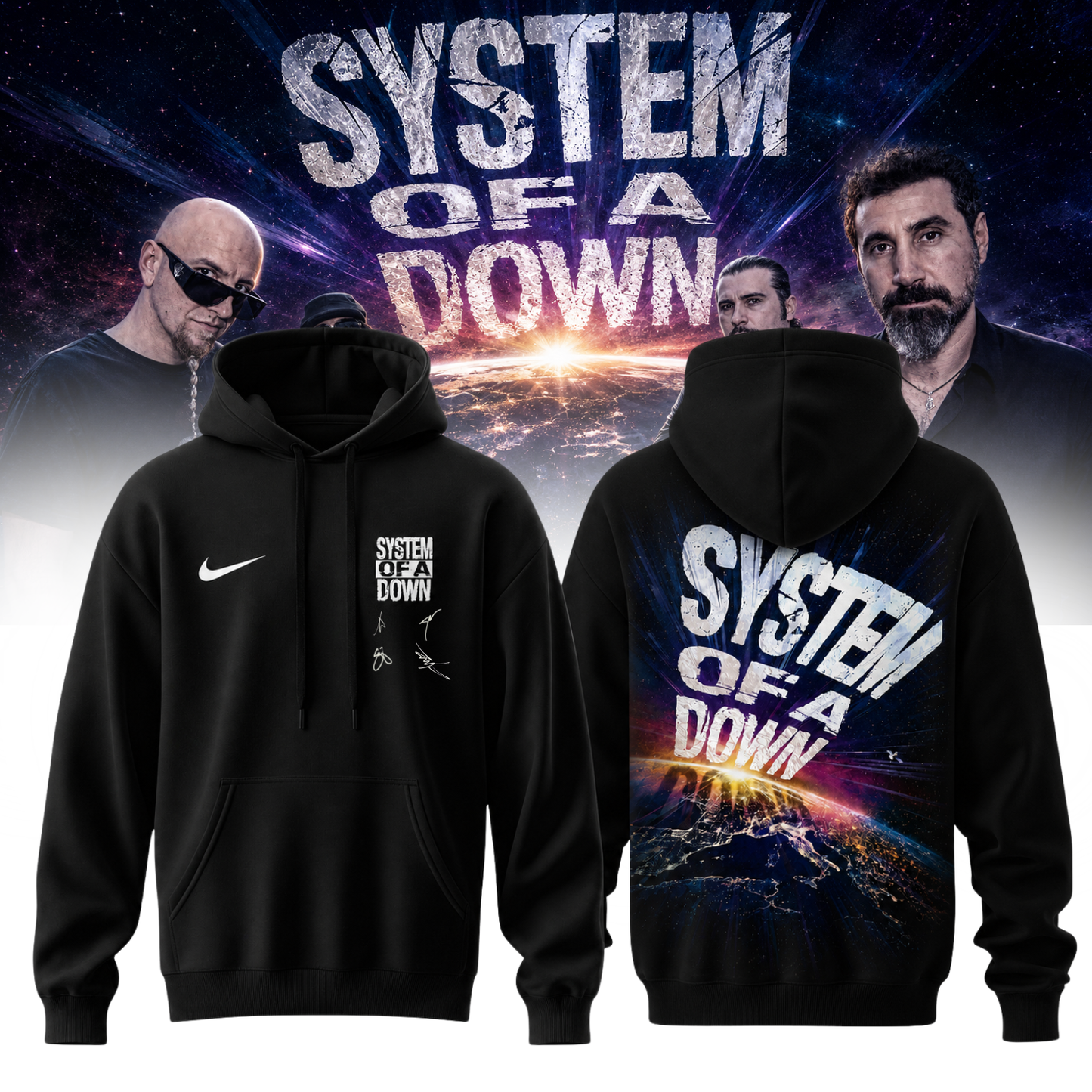 System of a Down “Europe / UK Stadium Tour 2026” Signature Limited Edition – Hoodie