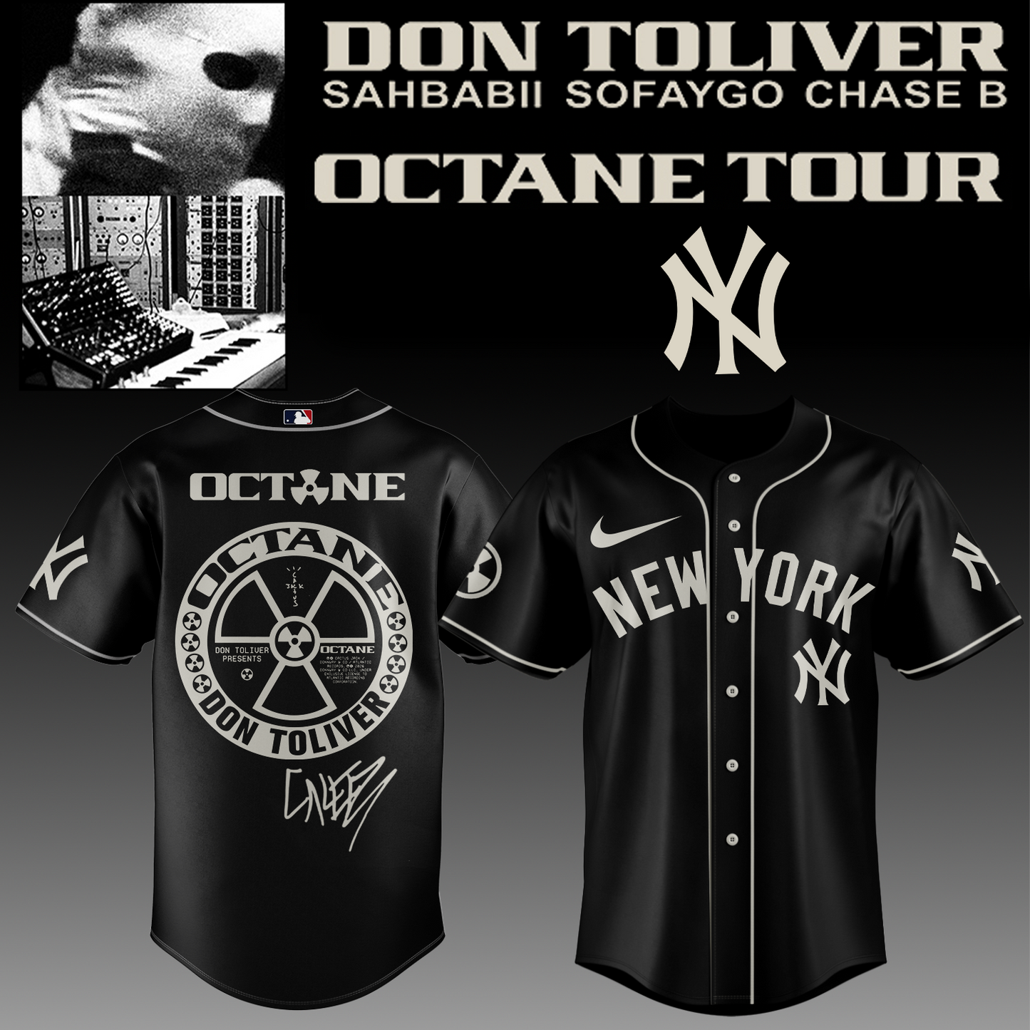 ..MLB ALL TEAMS x Don Toliver Octane Tour Jersey
