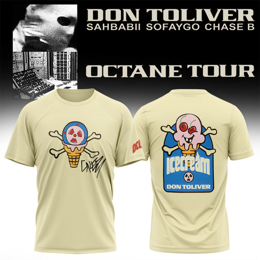 Don Toliver Octane Tour signed Tshirt
