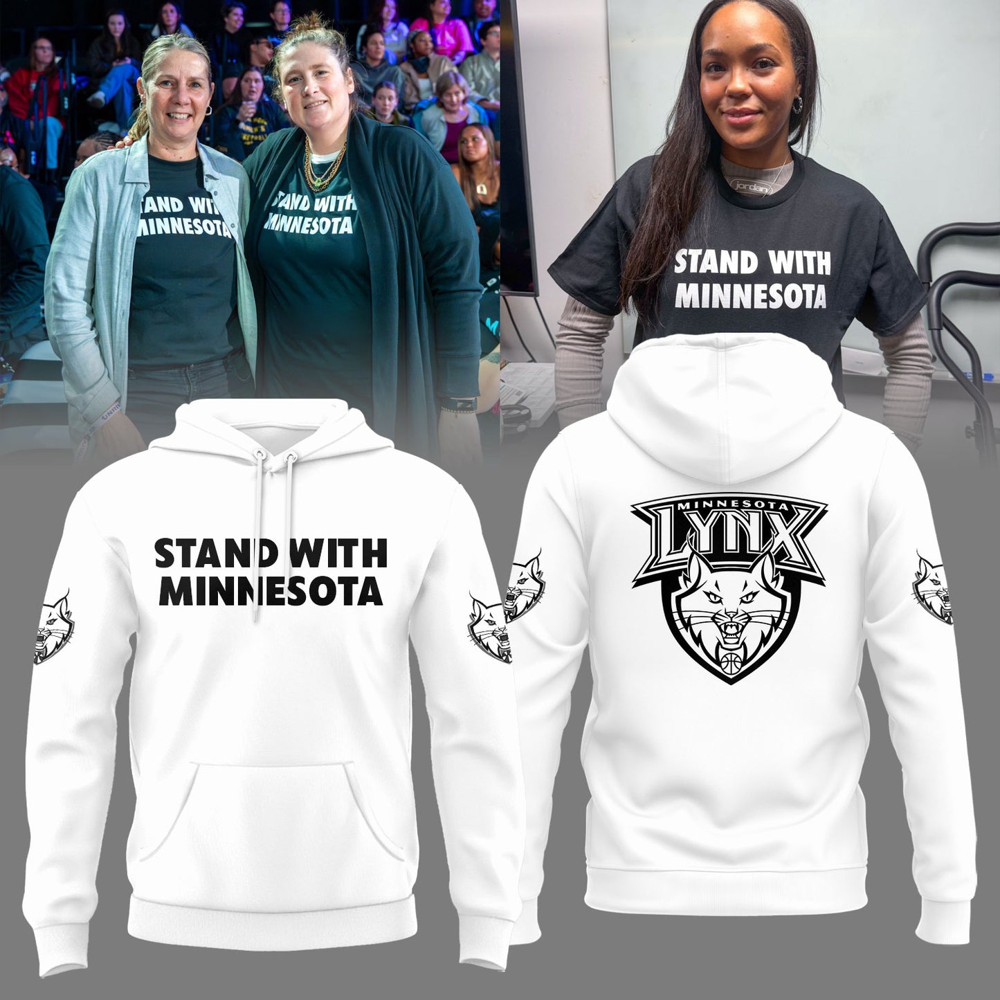 Stand With Minnesota Lynx Limited Edition Hoodie