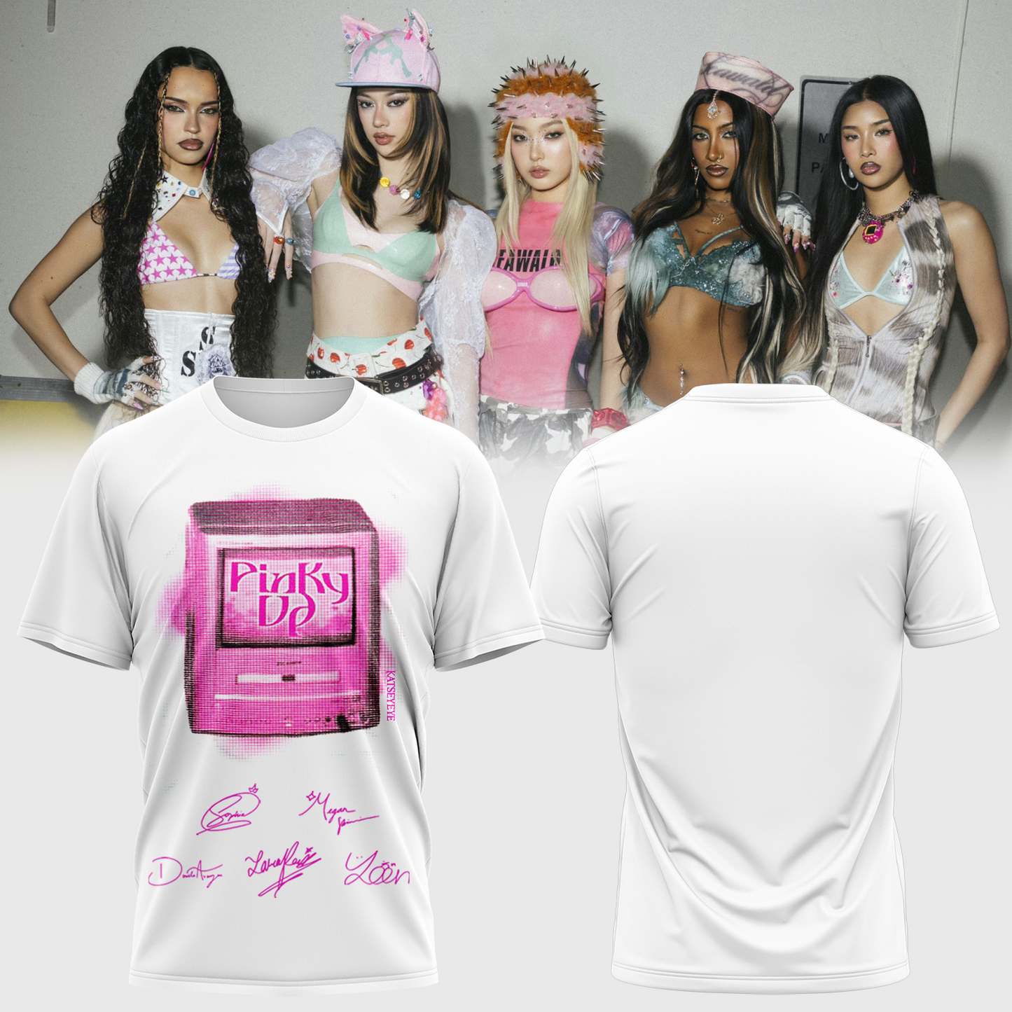 KATSEYE Pinky Up TShirt