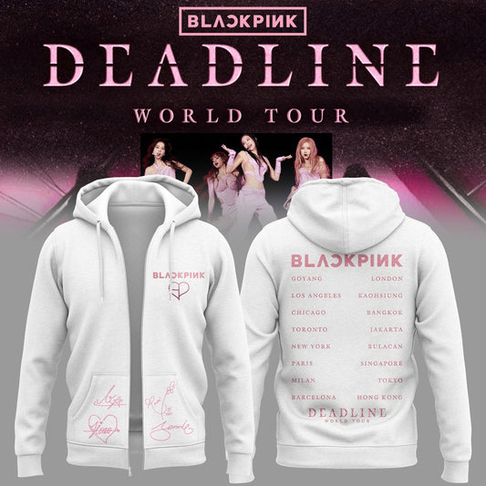 ..”Deadline World Tour” Limited Edition Signature – Zip Hoodie