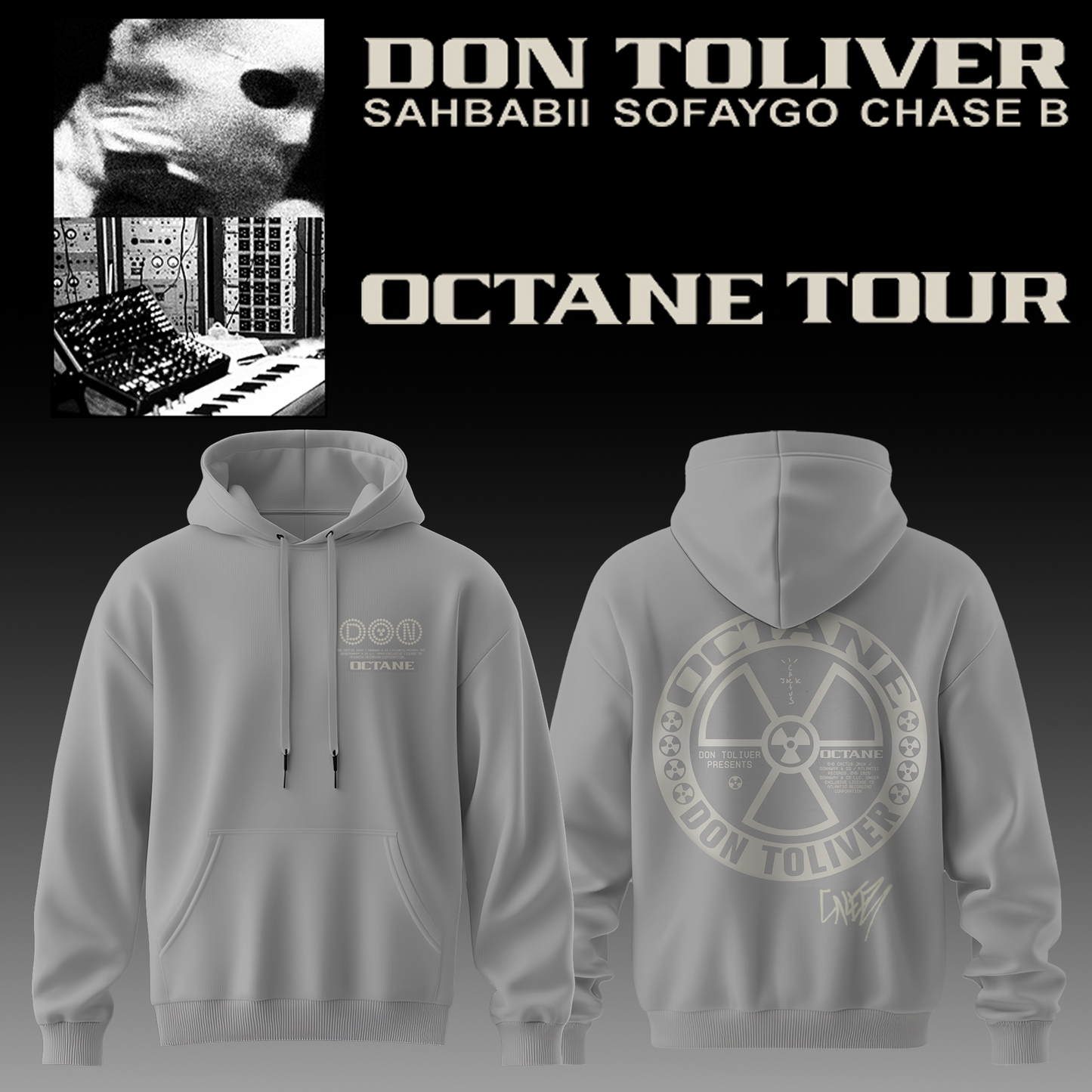 Don Toliver Octane Tour signed Hoodie