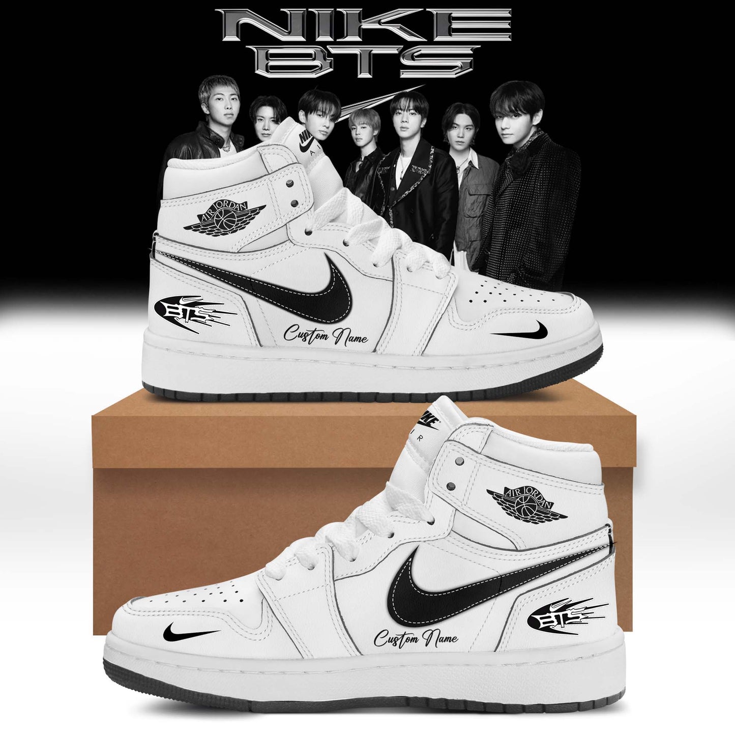 BTS Merch Collection Limited Edition Shoes 1