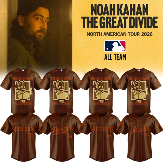 ,,MLB X Noah Kahan The Great Divide Tour Limited Edition Signature – Jersey 4