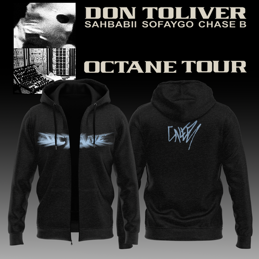 Don Toliver Octane Tour signed ZipHoodie