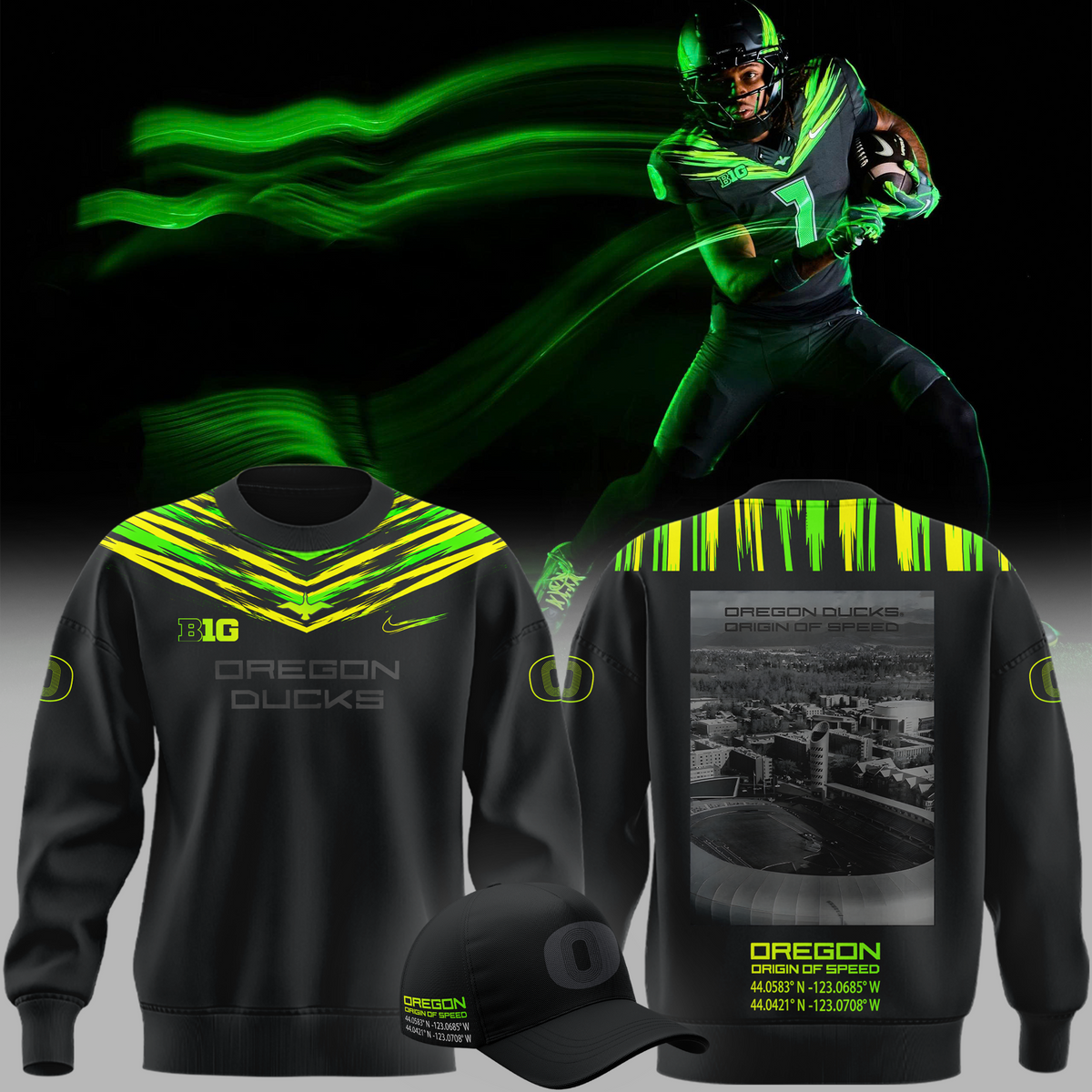 Special Edition Oregon Ducks Origin of Speed Sweatshirt 2026