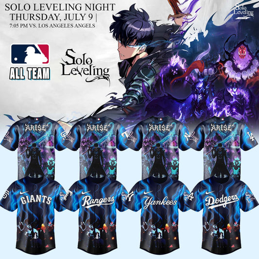 MLB ALL TEAMS x Solo Leveling Limited Jersey 2