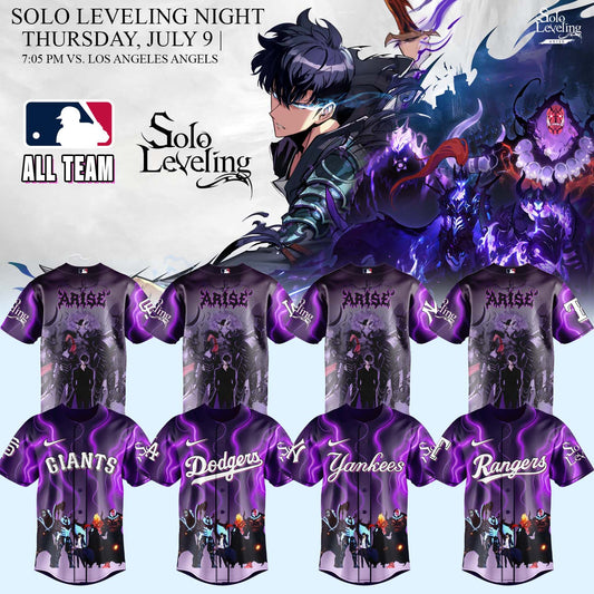MLB ALL TEAMS x Solo Leveling Limited Jersey 2