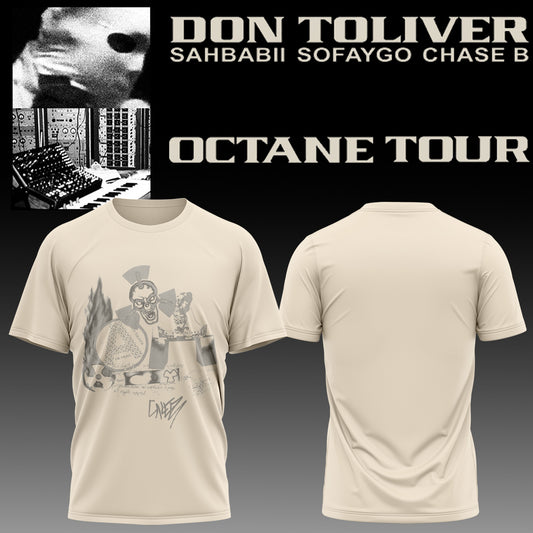 Don Toliver Octane Tour signed Tshirt