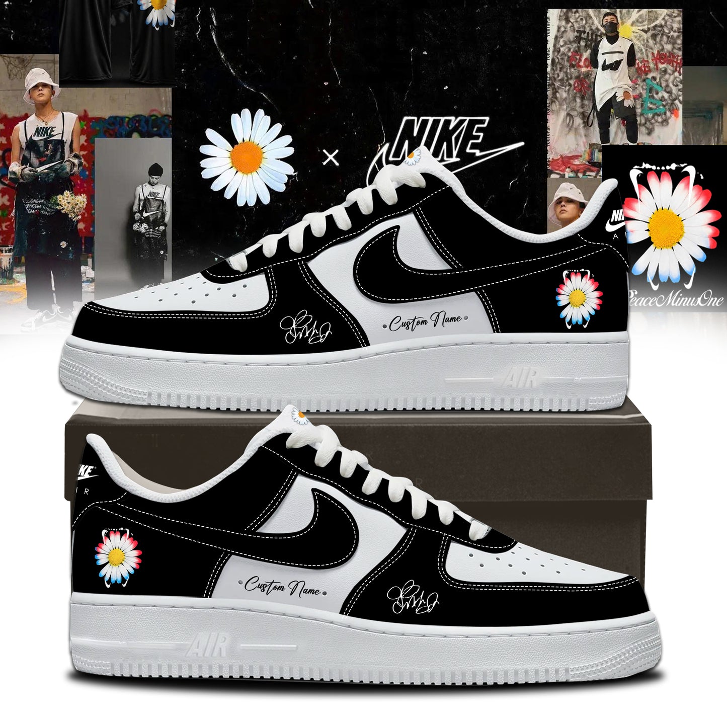 G-Dragon’s PEACEMINUSONE x Nike Shoes 5