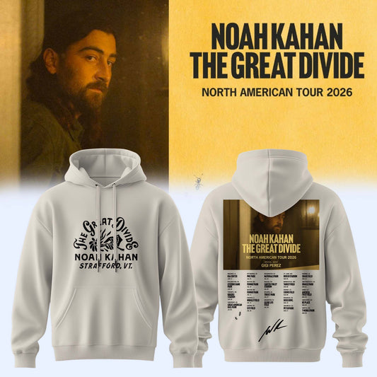 Noah Kahan “The Great Divide: The Last Of The Bugs” Album 2026 Limited Edition Signature – Hoodie