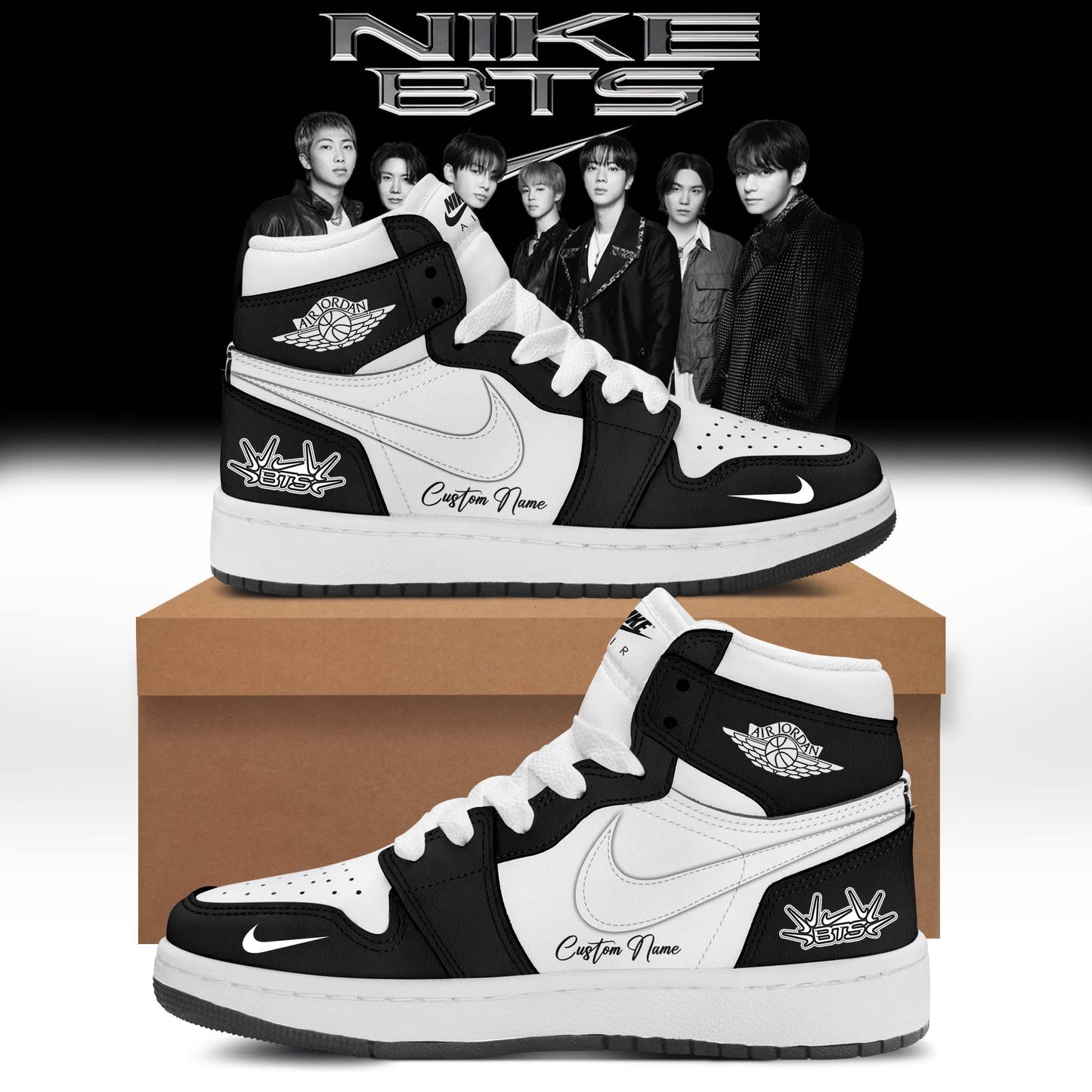 BTS Merch Collection Limited Edition Shoes 4