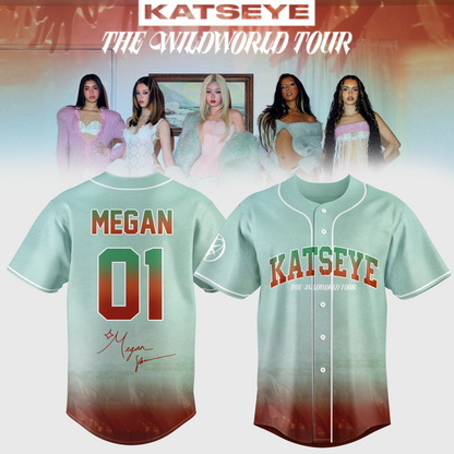 KATSEYE THE WILDWORLD TOUR Jersey