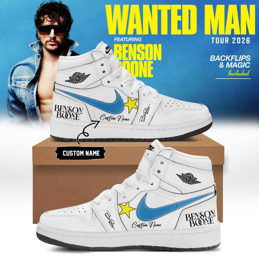 Benson Boone Wanted Man Shoes