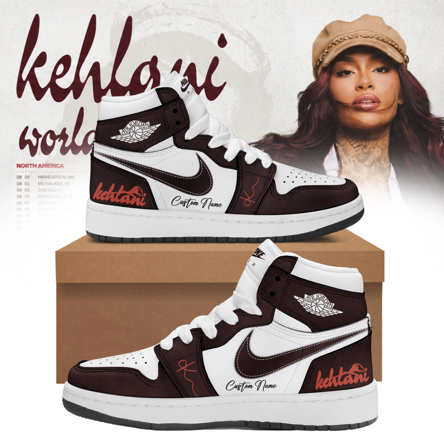 .Kehlani ”Kehlani World Tour ” Shoes 1