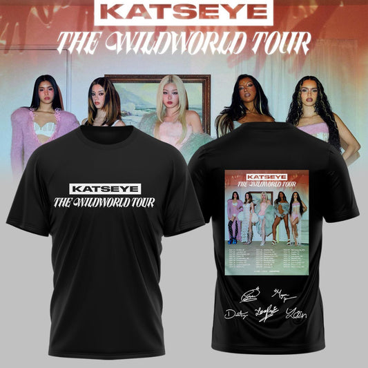 KATSEYE THE WILDWORLD TOUR TShirt