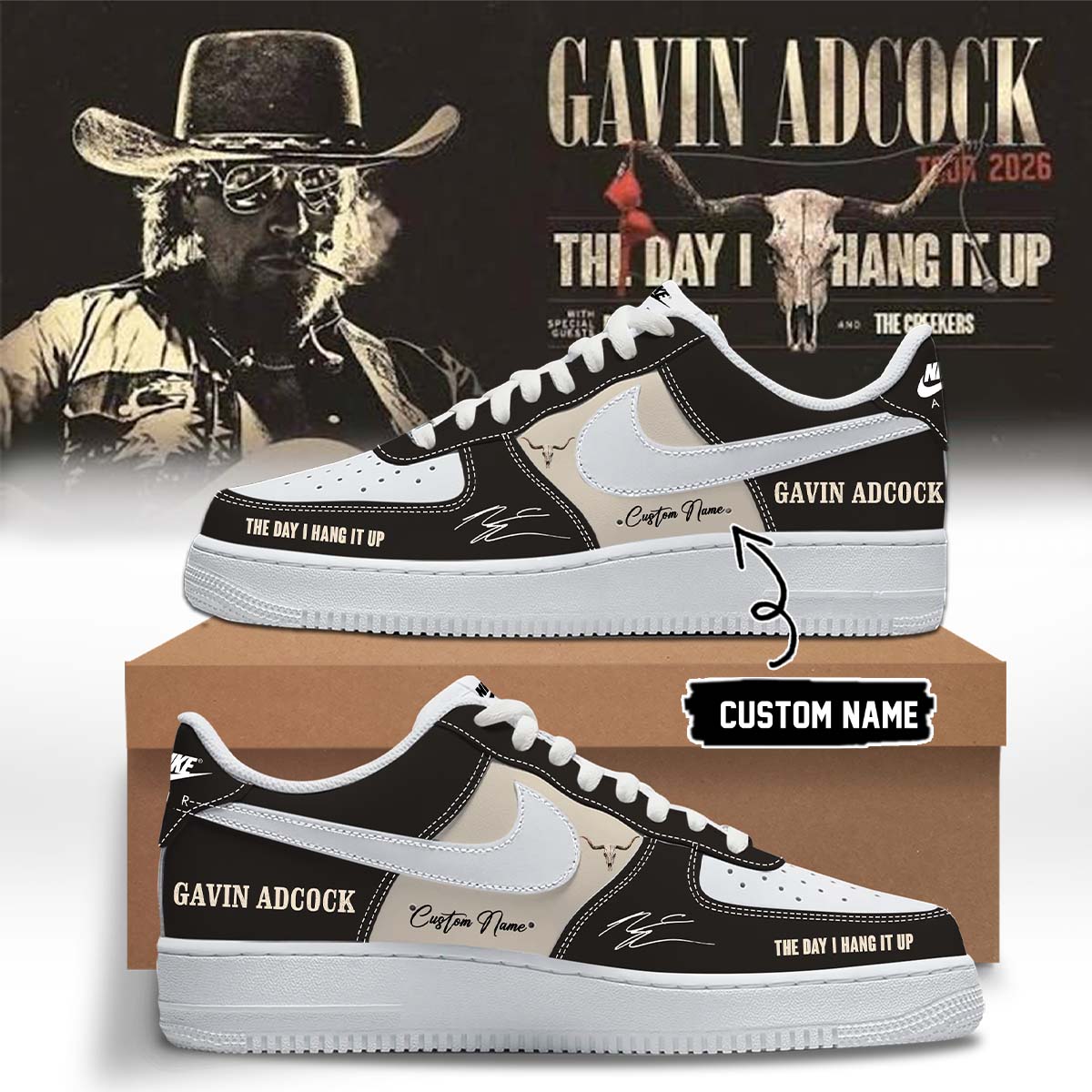 ,,Gavin Adcock ”The Day I Hang It Up Tour 2026” Signature – Shoes 3