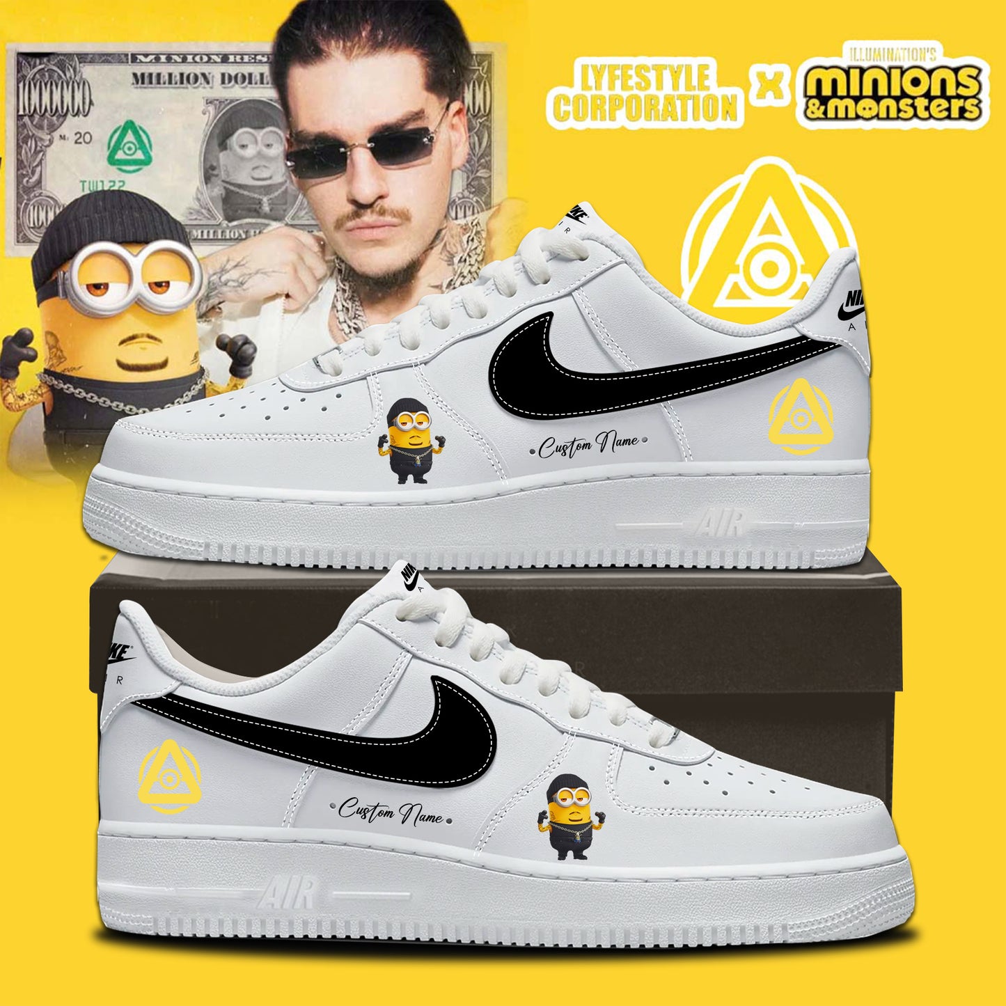 LYFESTYLE CORPORATION X MINIONS & MONSTERS Shoes 5