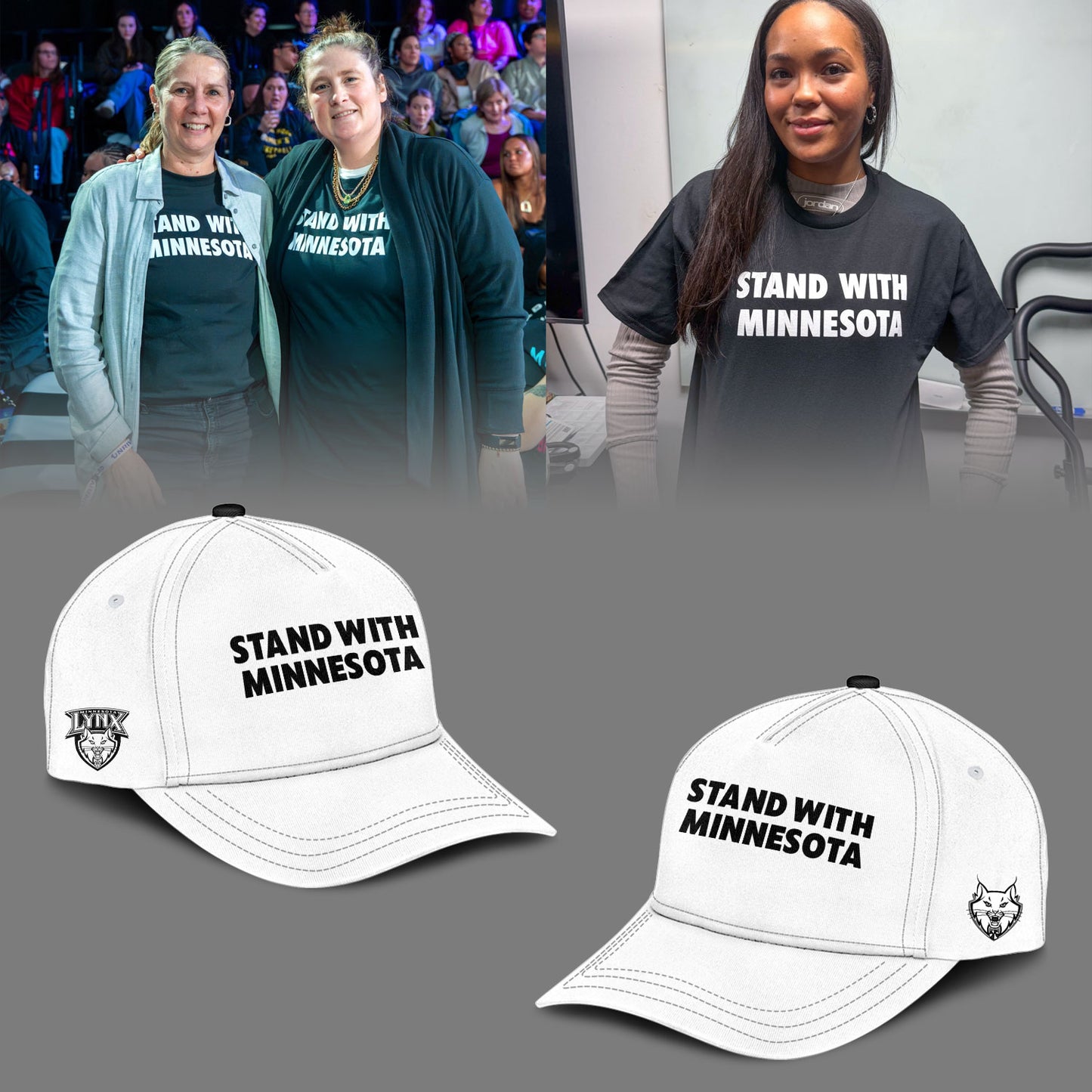 Stand With Minnesota Lynx Limited Edition Cap