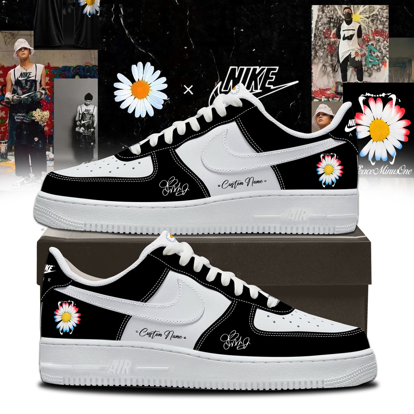 ..G-Dragon’s PEACEMINUSONE x Nike Shoes 3