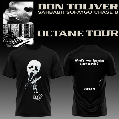 Don Toliver Octane Tour signed Tshirt