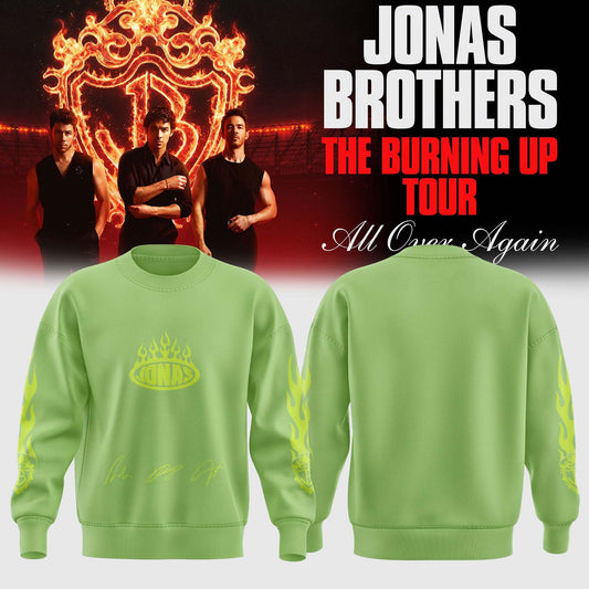 Jonas Brothers The Burning Up Tour Sweatshirt