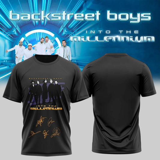 Backstreet Boys ”Into The Millennium” Limited Edition Signature – Tshirt