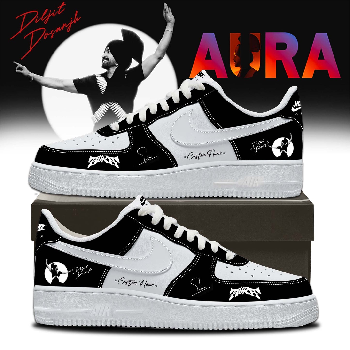 Diljit Dosanjh ”AURA World Tour” Shoes 4
