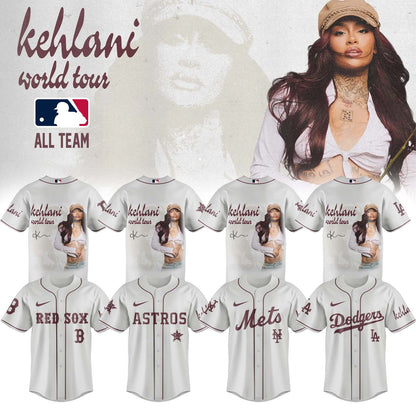 ,MLB X Kehlani World Tour Limited Edition Signature – Jersey 1