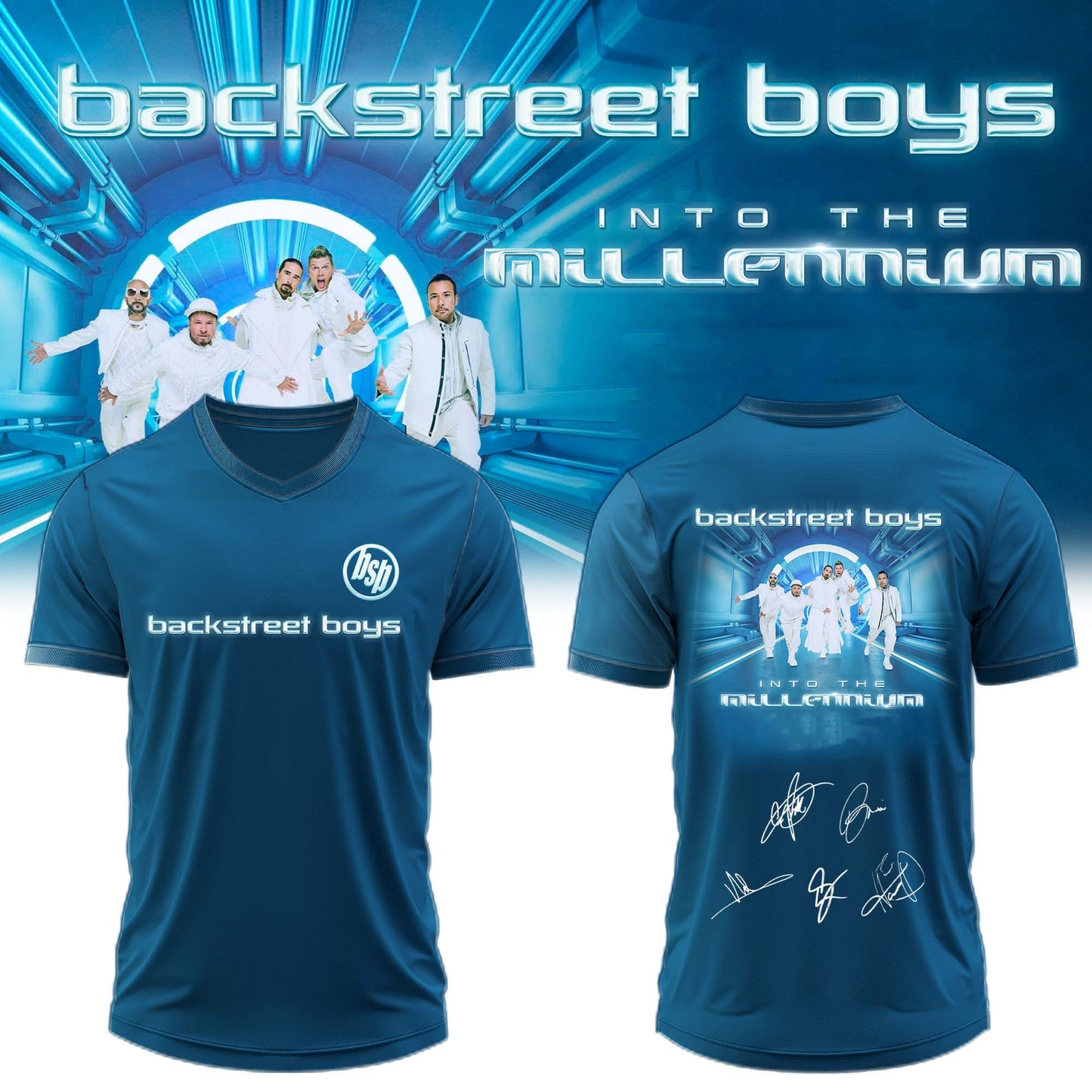 ,,Backstreet Boys ”Into The Millennium” Limited Edition Signature – Jersey