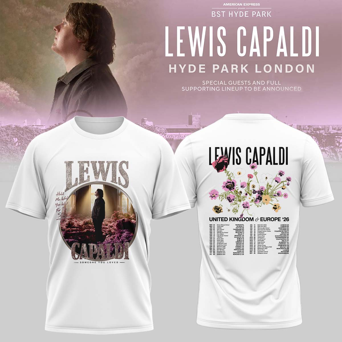 Lewis Capaldi Tour 2026 – Tshirt6