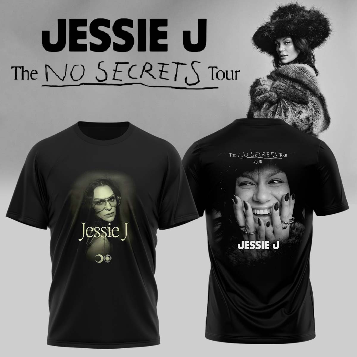 Jessie J “The No Secrets Tour” 2026 – Tshirt5