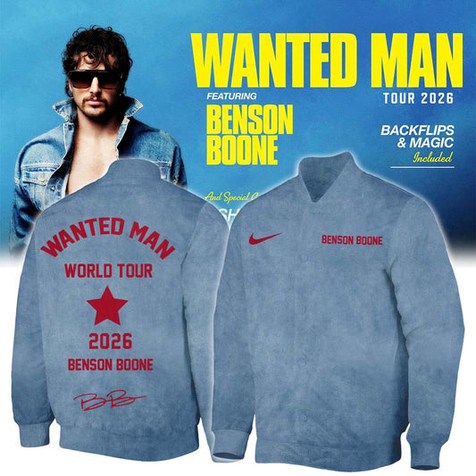 Benson Boone Wanted Man Bomber