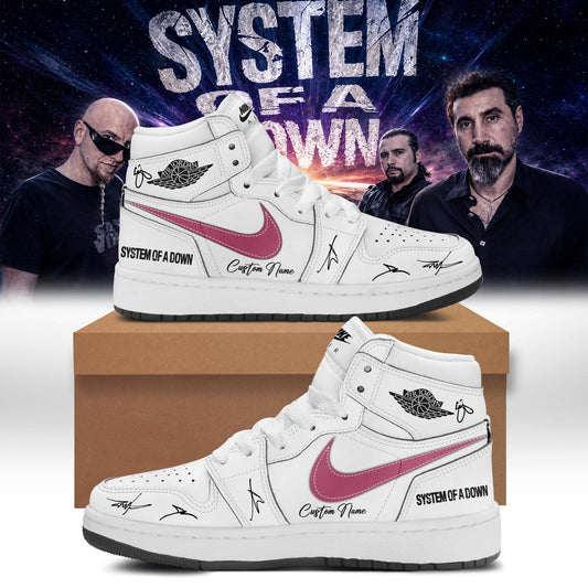 System of a Down “Europe / UK Stadium Tour 2026” Signature Limited Edition – Shoes 3