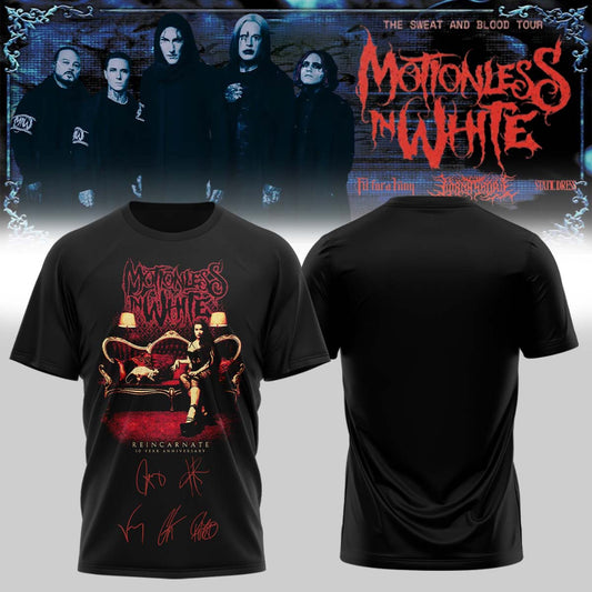 Motionless In White Signed Decades TShirt