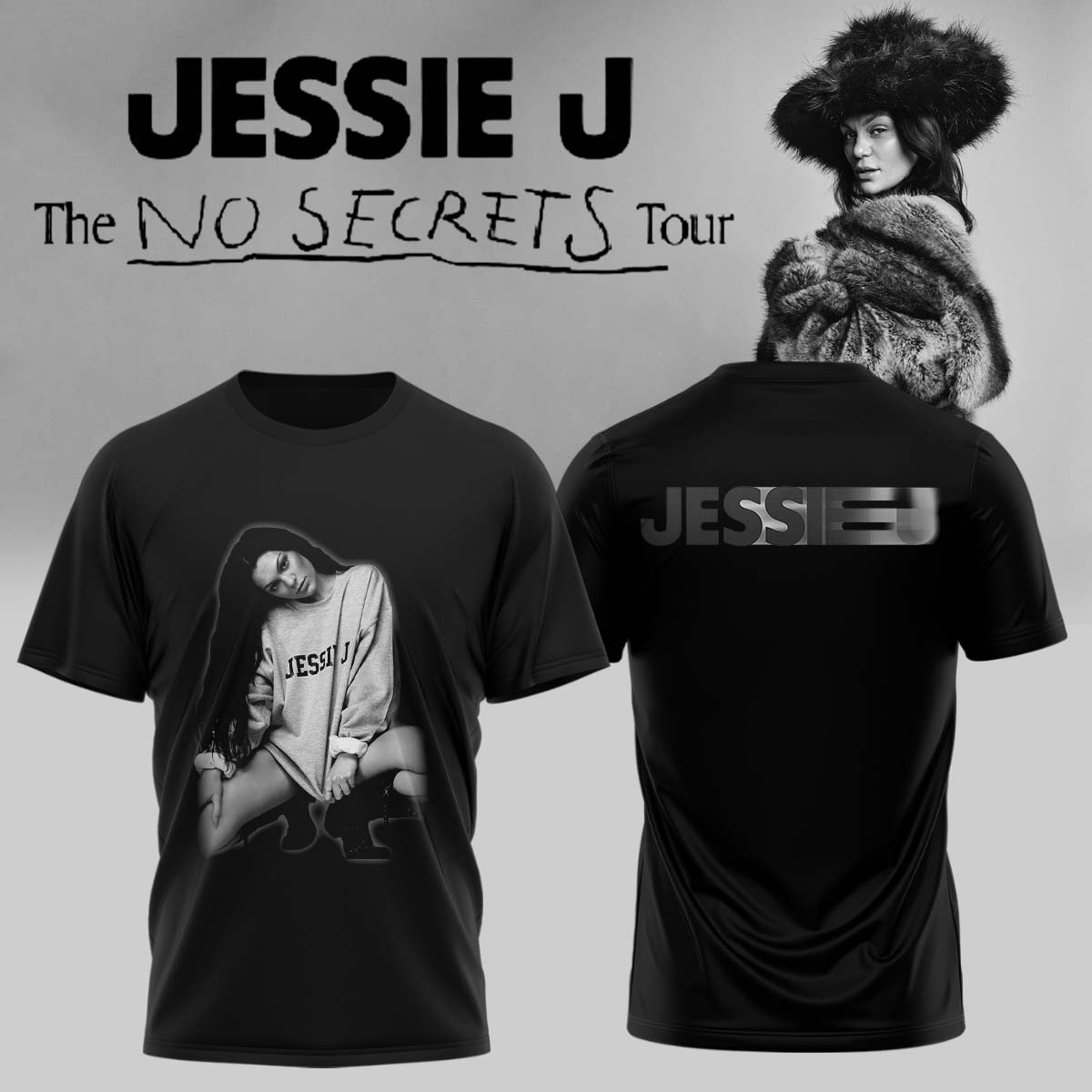 Jessie J “The No Secrets Tour” 2026 – Tshirt6