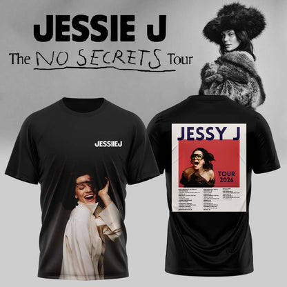 Jessie J “The No Secrets Tour” 2026 – Tshirt8