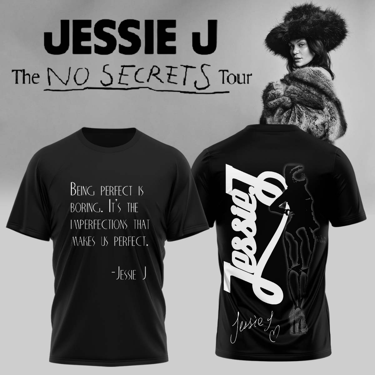 Jessie J “The No Secrets Tour” 2026 – Tshirt1
