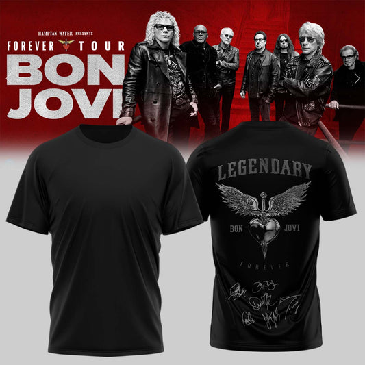 BON JOVI “Forever Tour” Signature Collection Limited Edition – Tshirt
